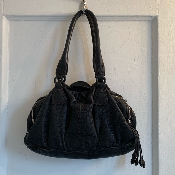Cole Haan Handbags - Cole Haan Village Leather Triple Zip Satchel